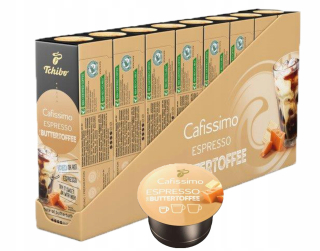Kávové kapsule - Coffee Tchibo Cafissimo Espresso ButterToffee 80 KAP