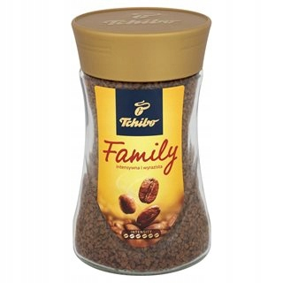 Instantná káva -  Coffee Tchibo Rodina Rozpustná 200g Jar