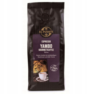 Zrnková káva - YAMBO Espresso Bio 250g Fair Trade EKO