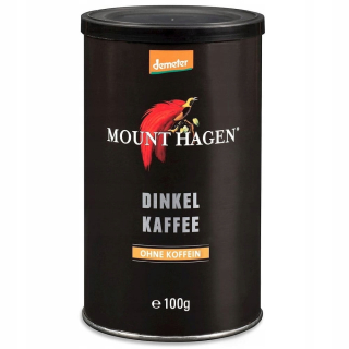 Káva bez kofeínu -  Rohový cereálie Bio 100 g Mount Hagen