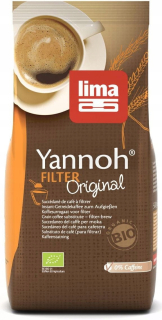 Káva bez kofeínu -  YanNOH BIO 500 g obilia kávy - lima