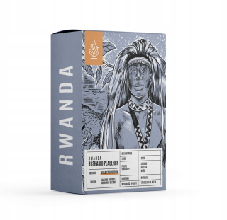 Zrnková káva -  Grainy Coffee 100% Arabica Rwanda špecialita