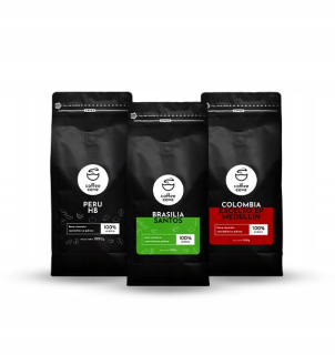 Zrnková káva -  Zrnitá káva 3 kg 100% Arabica čerstvo pečené
