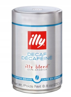 Káva bez kofeínu - Káva Illy DecAff 250g kávový fazuľa