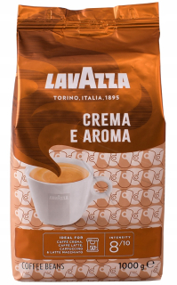 Zrnková káva - KÁVOVÉ ZRNKY LAVAZZA CREMA E AROMA 1 kg