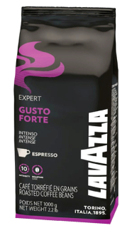 Zrnková káva -  Granner Coffee Lavazza Expert Gusto Forte 1 kg