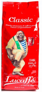 Zrnková káva -  Fazuľa Lucaffe Classic 1KG