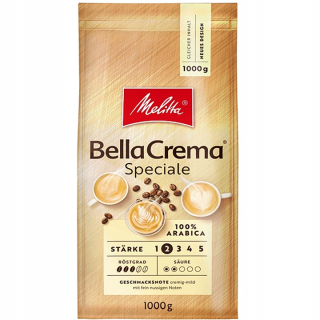Zrnková káva - Meltta Bellacrema Špeciálna 1kg Káva