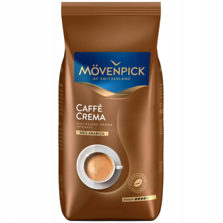 Zrnková káva - KÁVOVÉ ZRNKY MOVENPICK CAFFE CREMA 1KG ČERSTVÉ