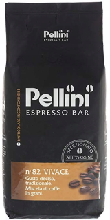 Zrnková káva - Káva Beans Pellini Espresso Bar N.82 sviežosť