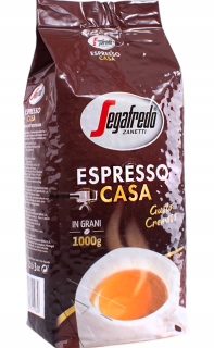 Zrnková káva -  Káva Beans Segafredo Espresso Casa 1 kg čerstvé