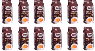 Zrnková káva - KÁVOVÉ ZRNKY SEGAFREDO ESPRESSO CASA 12 x 1 kg