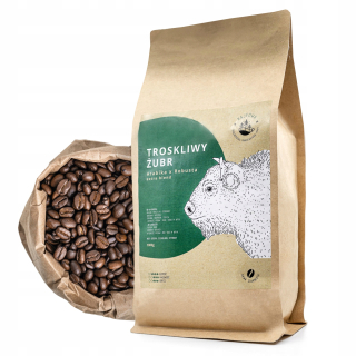 Zrnková káva -  KÁVOVÉ ZRNKY, ČERSTVÉ, PRAŽENÉ, 1 kg