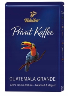 Zrnková káva - Tchibo Privat Kaffee Guatemala 500g Grainy Coffee