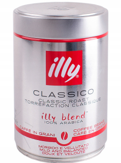 Zrnková káva - KÁVOVÉ ZRNKY illy CLASSICO 100% ARABICA 250 g