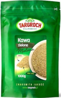 Zelená káva -  Zelená káva 1 kg mleté brazílske chudnutie