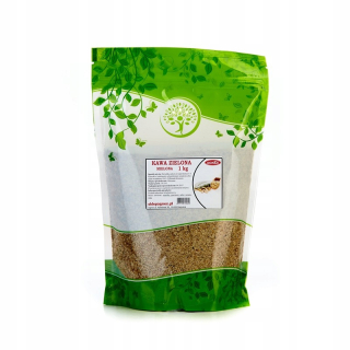 Zelená káva - ZEMNÁ ZELENÁ KÁVA 1KG PRÍRODNÁ AGNEX