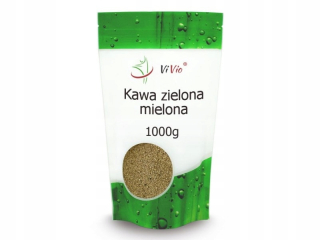 Zelená káva - Zelená káva mletá 1KG chudnutie
