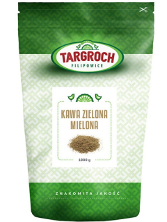 Zelená káva - Káva Zelená Mleté Arabica 1kg Tradícia Propagácia