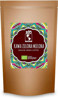 Zelená káva -  ZEMNÁ ZELENÁ KÁVA BIO 250 g // PREMIUM