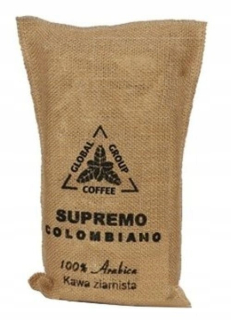 Zrnková káva -  KÁVOVÉ ZRNKY SUPREMO COLOMBIANO 100% Arabica 1KG