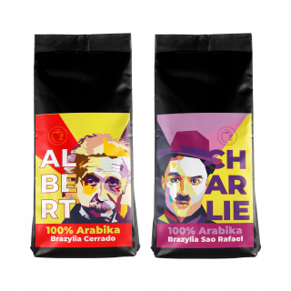 Zrnková káva -  Káva zrnitý čerstvo pečené set 2x1kg AC