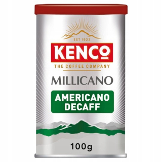 Instantná káva -  KENCO Americano Decaff__ Káva bez kofeínu 100g UK