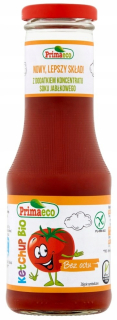 Kečup BEZ OCETU BIO BEZ LEPKU 315 g - PRIMAECO