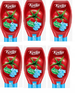 Ketchup Mierny kotol Menej Kalórií S192 6ks