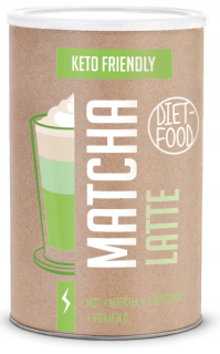 Keto matcha latte + kokosový olej MCT 300G vegán