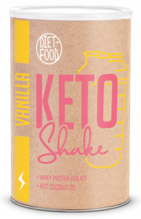 Keto proteínový chvenie + kokosový olej MCT vanilka