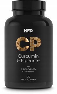 KFD Kurkumina + Piperine - 90 tabliet