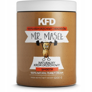 KFD MR Mases Cream 100% Arašidové maslo Smooth 1000