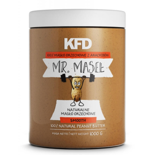 KFD Arašidové maslo 100% arašidový hladký krém 1 kg