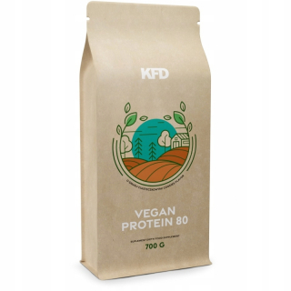 Proteín - KFD Vegan Protein 80 Protein 700g Cookies
