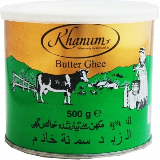 KHANUM CLARED BUTTER GHEE MASLO 500G