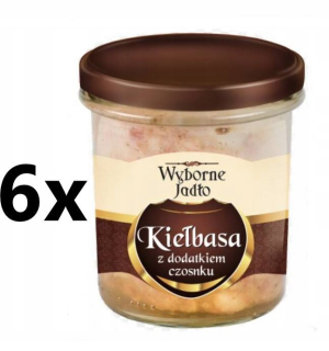 LEVIATSKÁ Klobása S CESNAKOM 6 x 300G