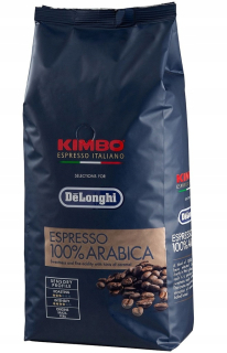 Zrnková káva -  Kimbo Delonghi 100% Arabica 1 kg Káva Granulár