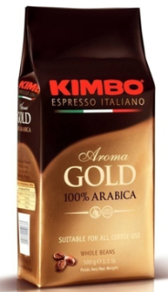 Zrnková káva - Kimbo Gold 500g Granist Arabica