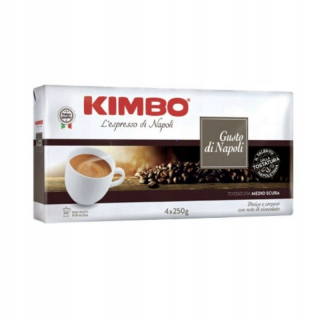 Káva mletá -  Kimbo Gusto di Napoli mleté kávy 4x250g