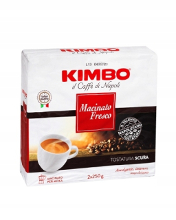 Káva mletá -  Kimbo Macalato Fresco Talianska Káva Melona 2 x 250g