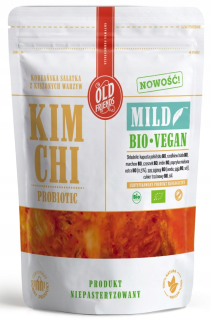 Ázijska kuchyňa - KIMCHI VEGANOVÉ MLIEČNE BIO 250 g - STARÍ PRIATELIA