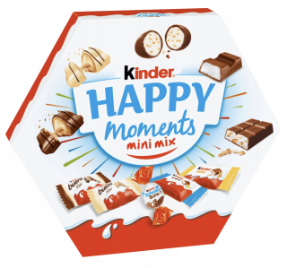 Kinder Happy Moments Mix Sweets 162G z Nemecka