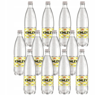 Kinley Zero Sugar 12x1000ml Gastekovaný nápoj