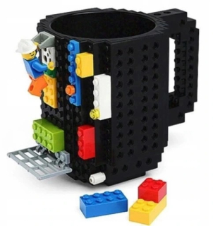 Pad Hrnček darčeky + Lego bloky Black
