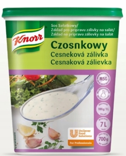 Knorrová omáčka Šalát Garlic 700 g