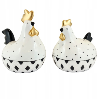 Veľkonočná dekorácia - Veľkonočná figurína, Hen Ceramics 16 cm