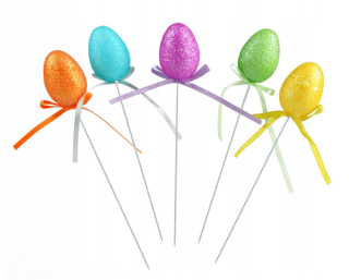 Veľkonočná dekorácia - Arpex Multicolor Easter Egg 5 PCS.