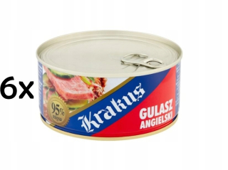 Guláš English Krakus 6 x 300g