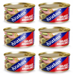 Krakus Krakus Gulasz English Can 6x 300g